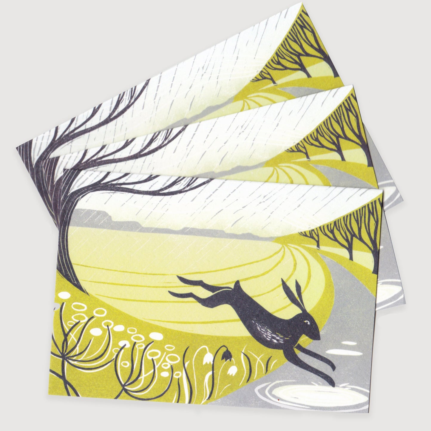 April Showers - Greetings Card