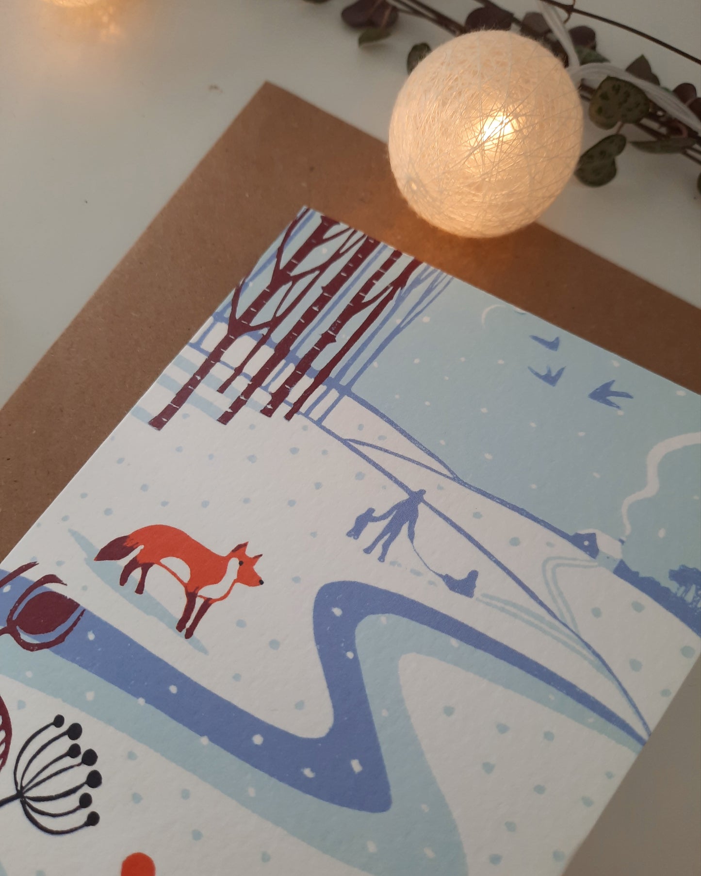 Country Christmas - Greetings Card | Christmas Card