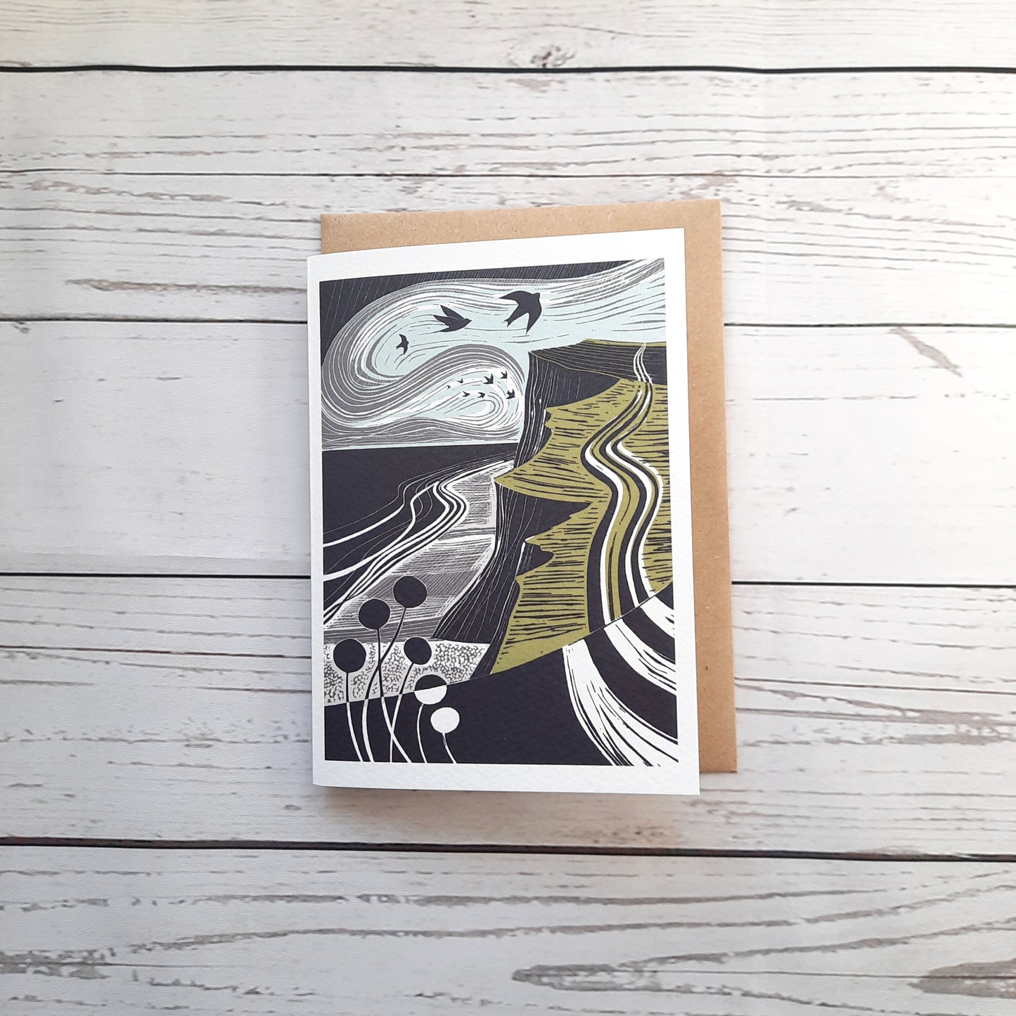 Winding Path - Greetings Card