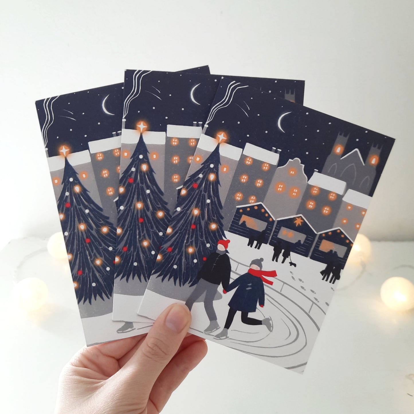 City Christmas - Greetings Card | Christmas Card