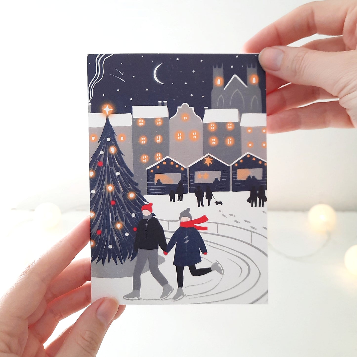 City Christmas - Greetings Card | Christmas Card