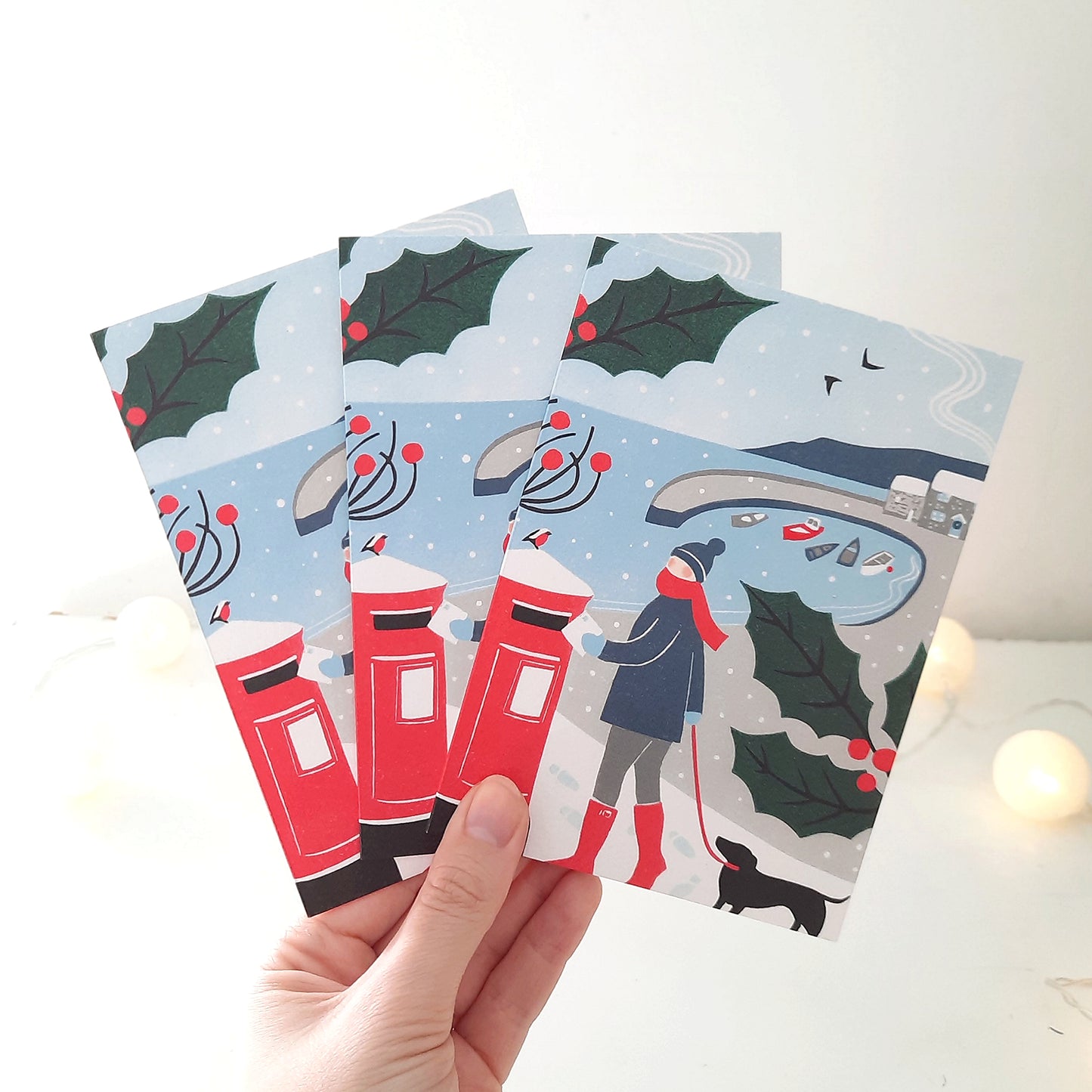Coastal Christmas - Greetings Card | Christmas Card