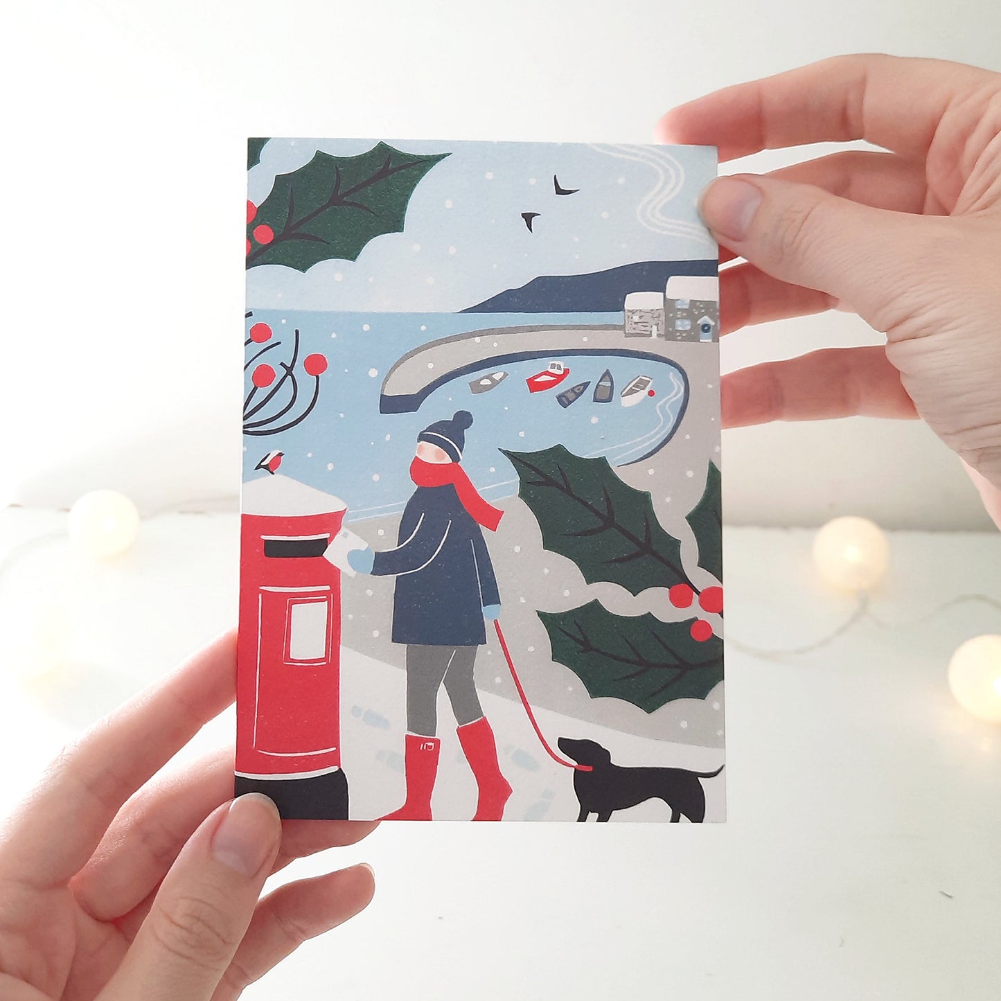 Coastal Christmas - Greetings Card | Christmas Card