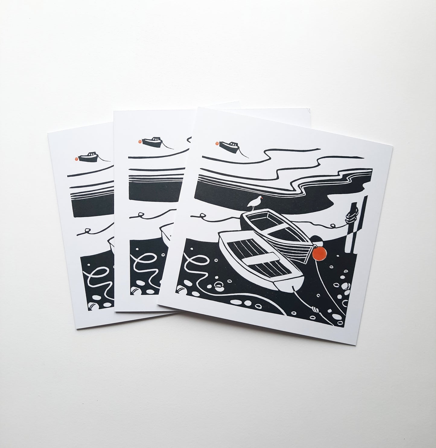 Incoming Tide - Greetings Card