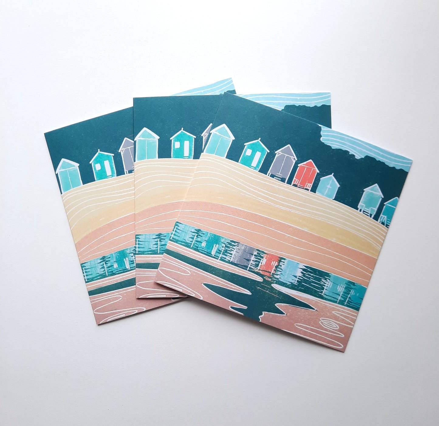 Wells Reflections - Greetings Card