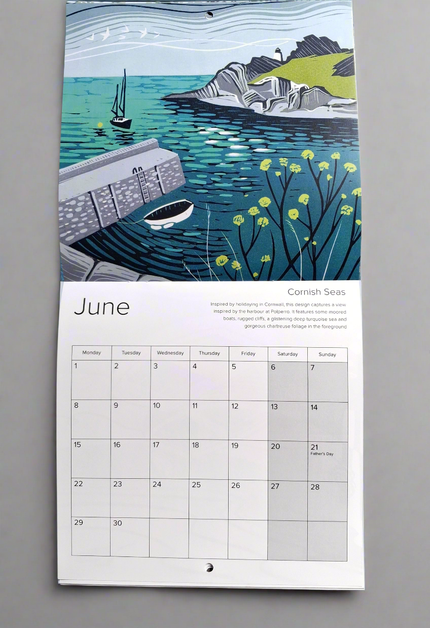 2026 Calendar - Landscapes Through the Seasons