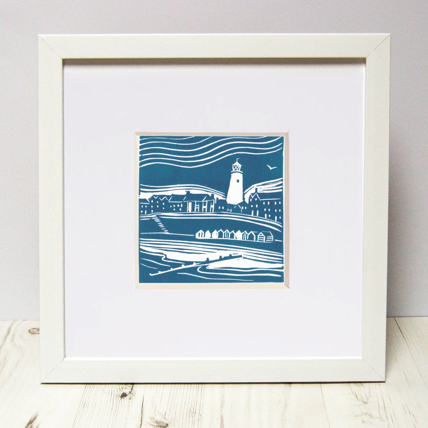 Suffolk Coast Series - Mini Lino Prints | Walberswick | Woodbridge | Aldeburgh | Southwold