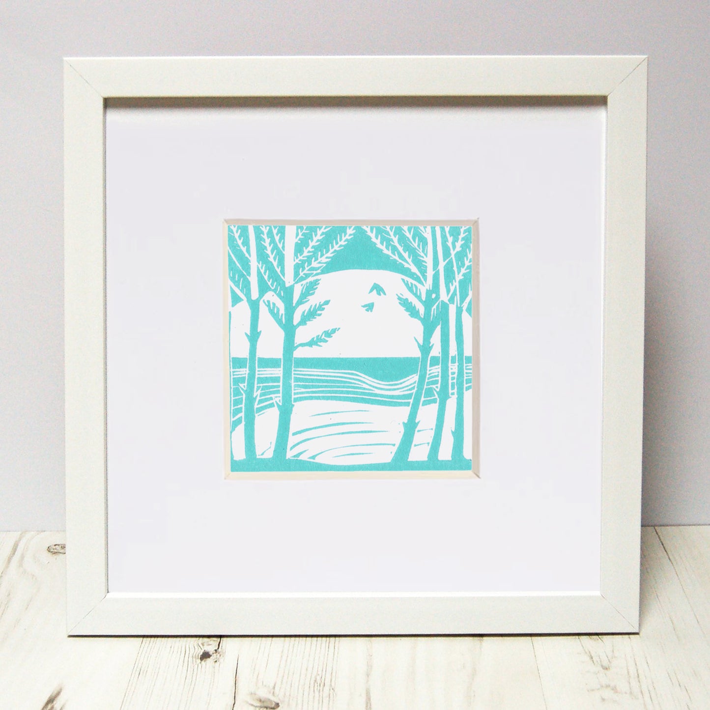 Norfolk Coast Series - Original Mini Lino Prints | Cley | Holkham | Blakeney | Wells | Unframed