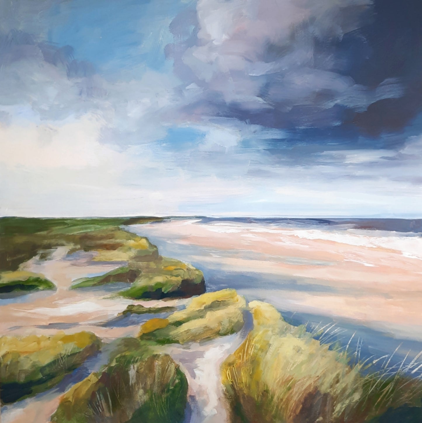 Holkham Dunes - Original Landscape Painting