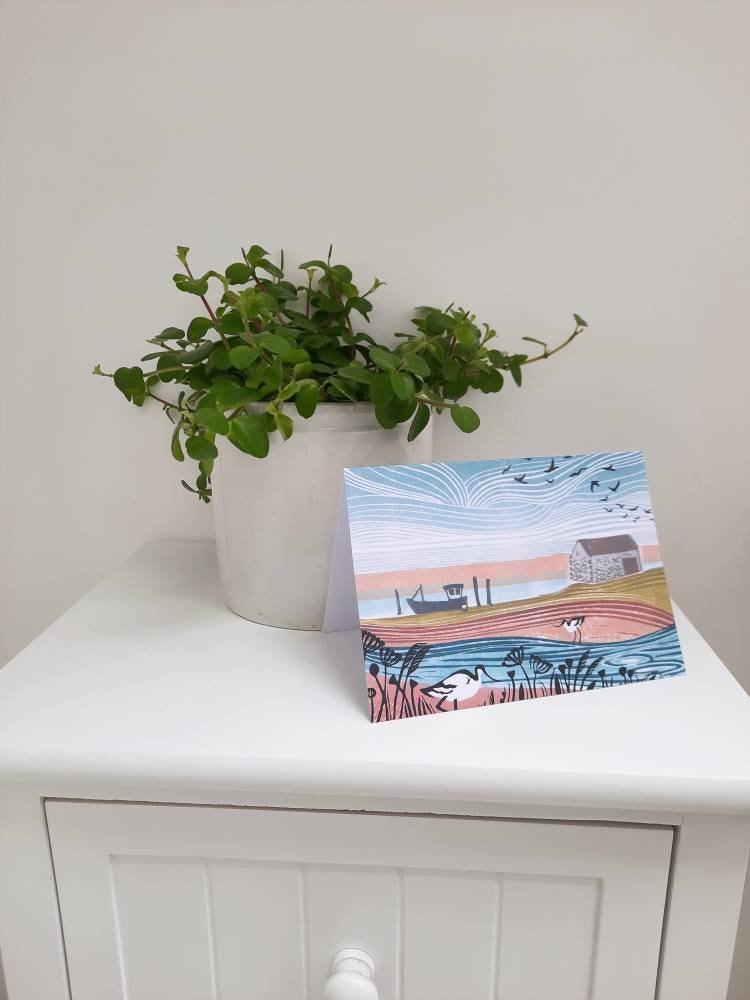 Thornham Avocets - Greetings Card