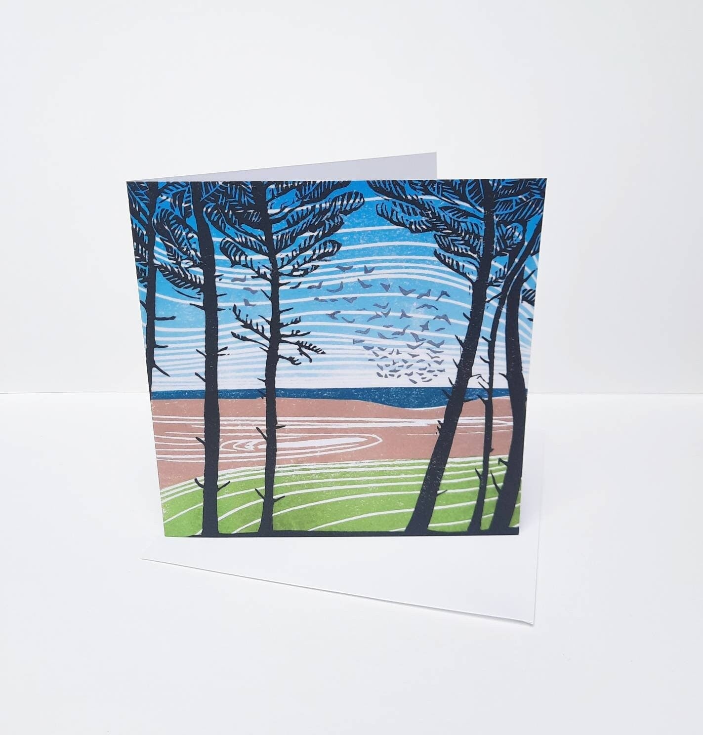 Holkham View - Greetings Card