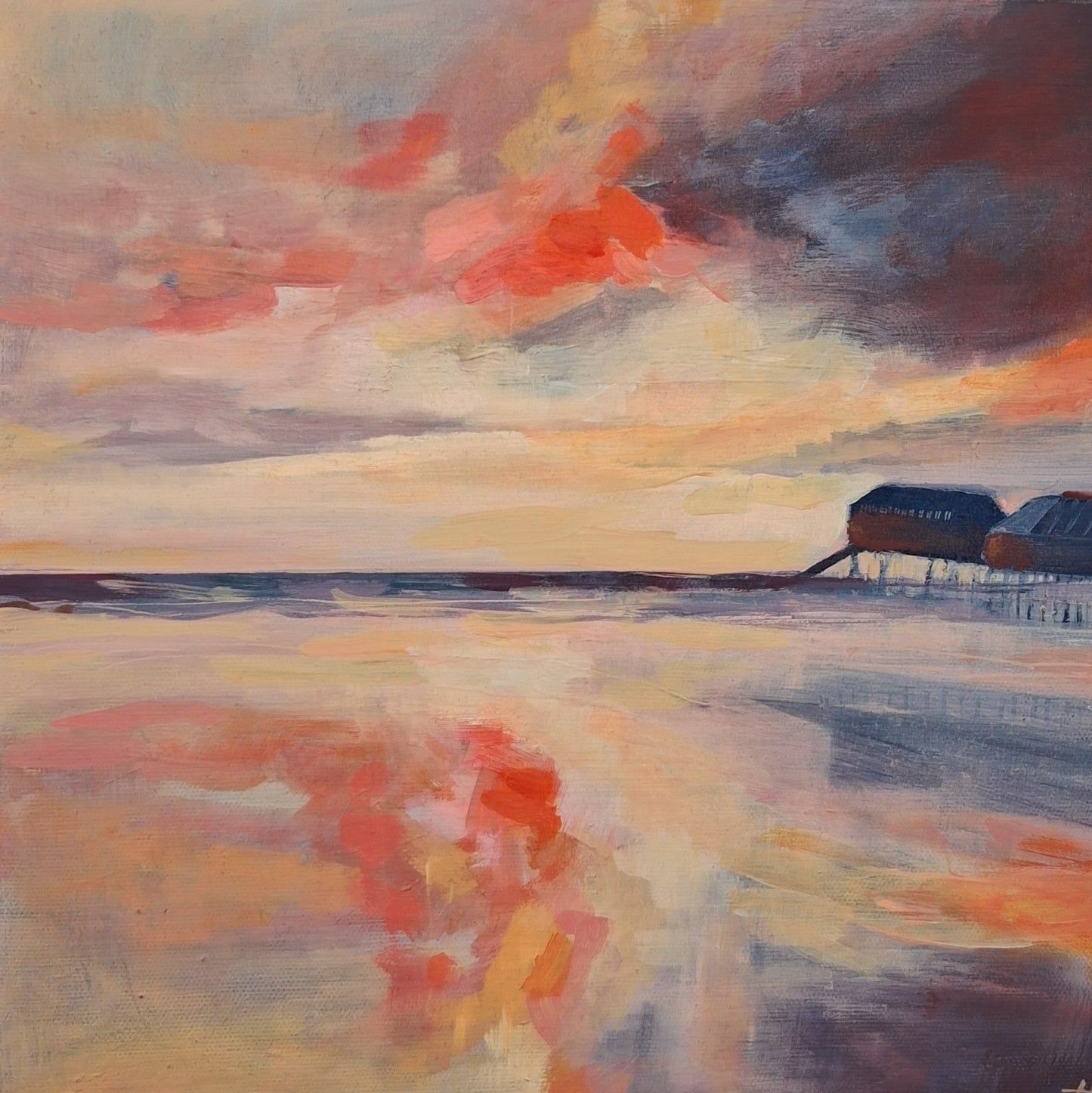 Cromer Dawn - Original Landscape Painting