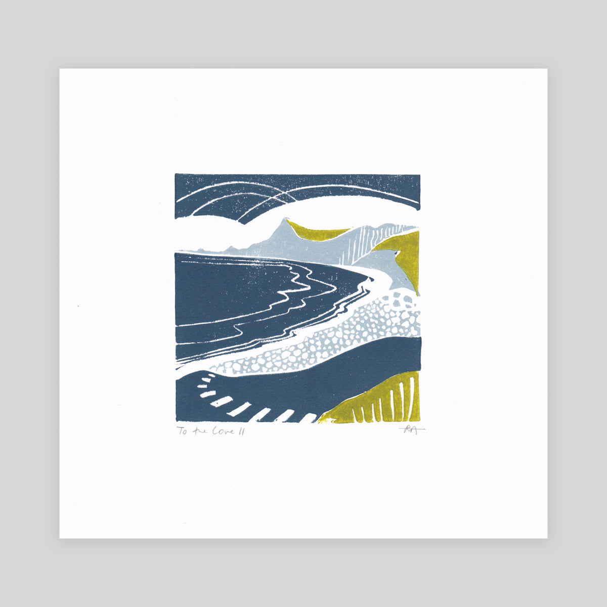 SECONDS To The Cove II - Original Lino Print