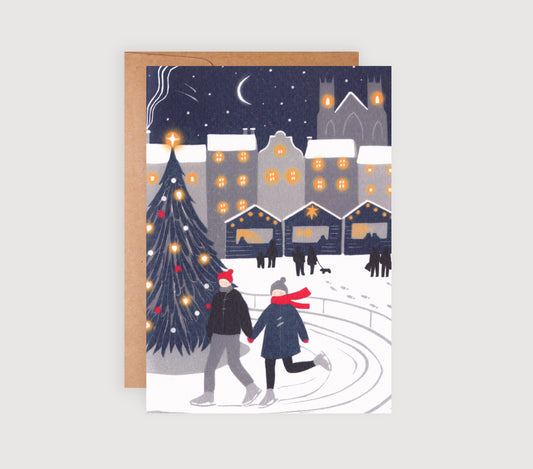 City Christmas - Greetings Card | Christmas Card