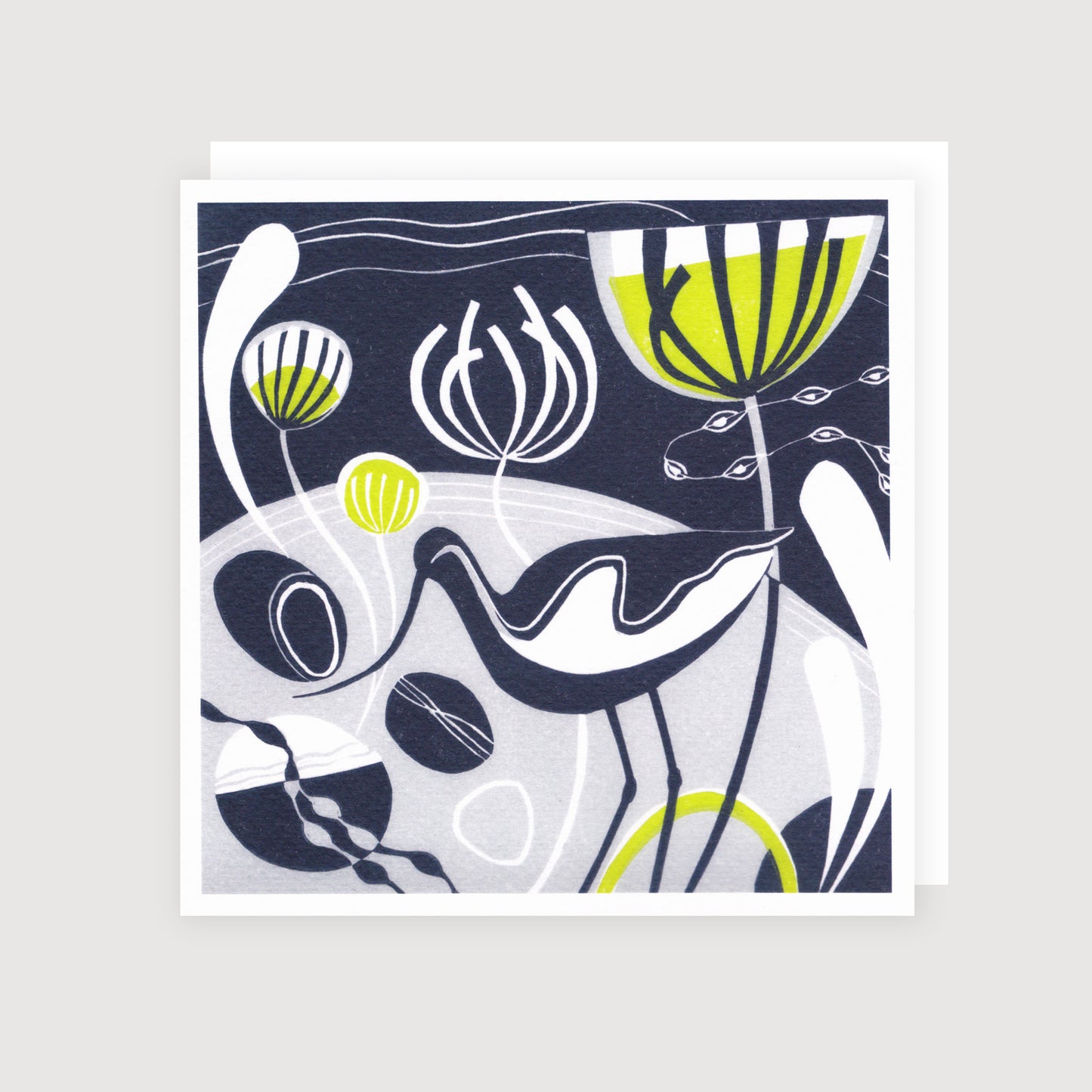 Coastal Seedheads - Greetings Card