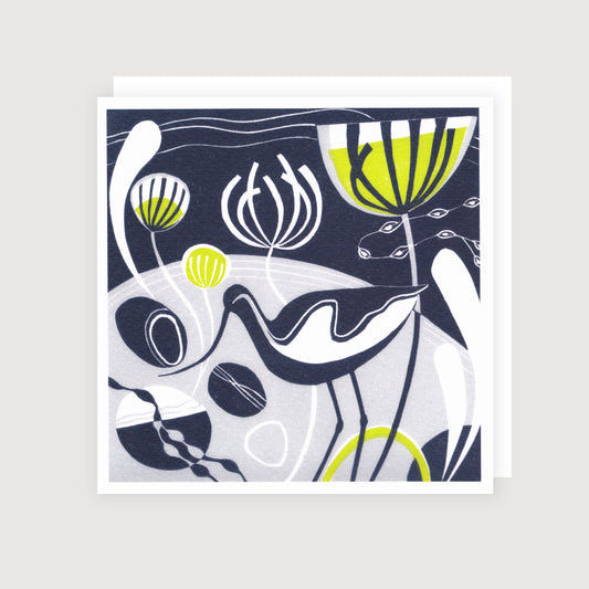 Coastal Seedheads - Greetings Card