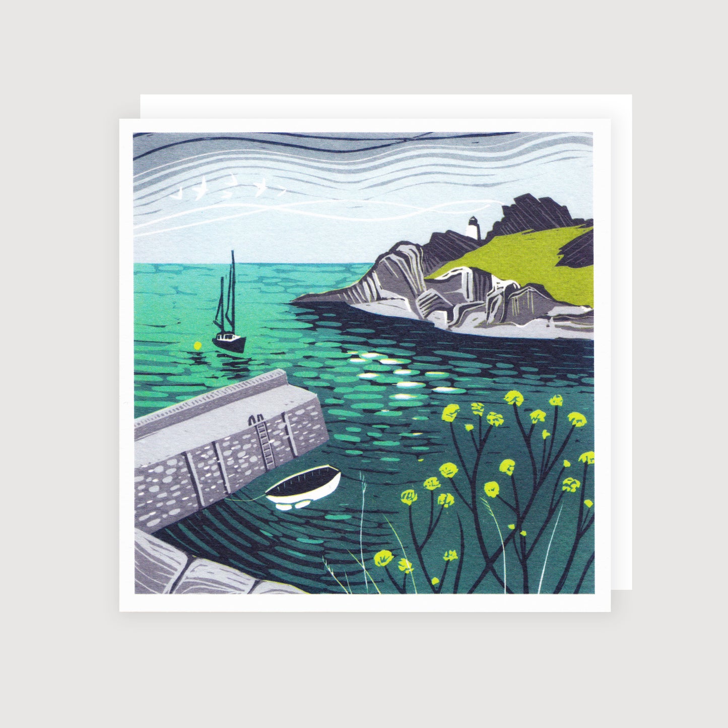 Cornish Seas - Greetings Card