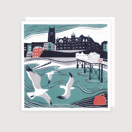 Cromer Gulls - Greetings Card