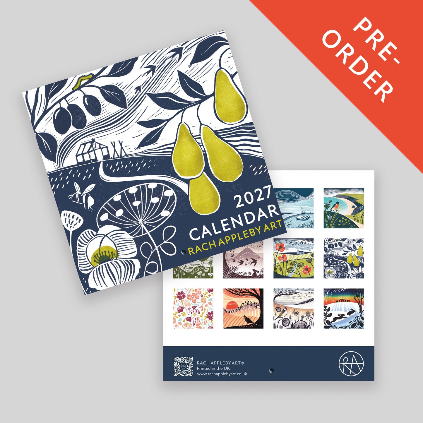 PRE-ORDER * 2027 Calendar - Landscapes Through the Seasons
