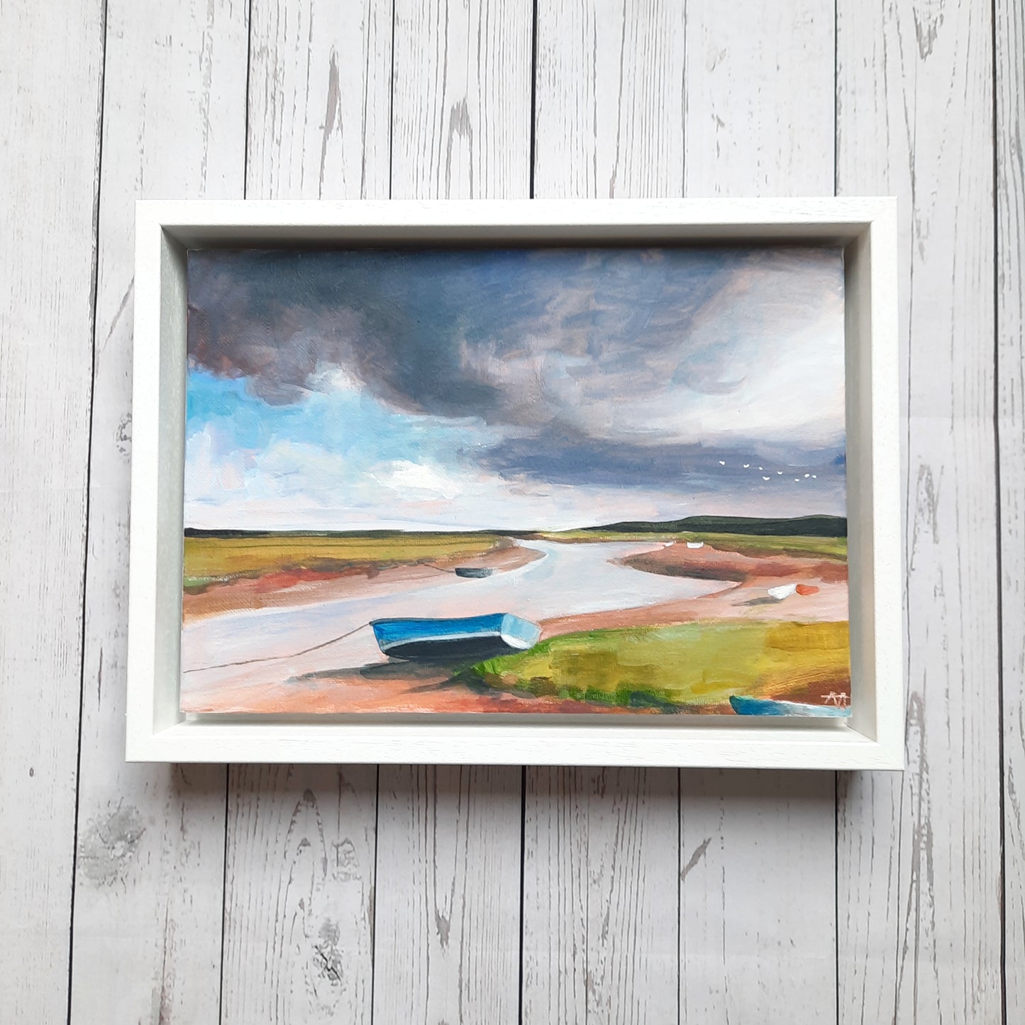 Waters Edge - Framed Original Painting