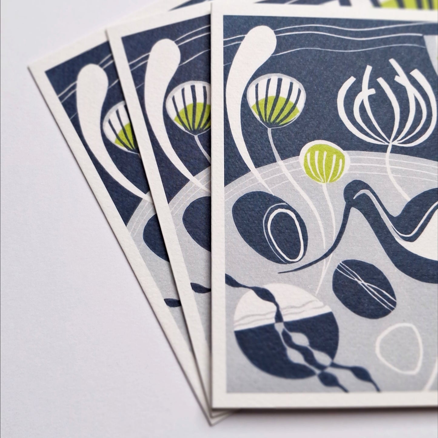 Coastal Seedheads - Greetings Card