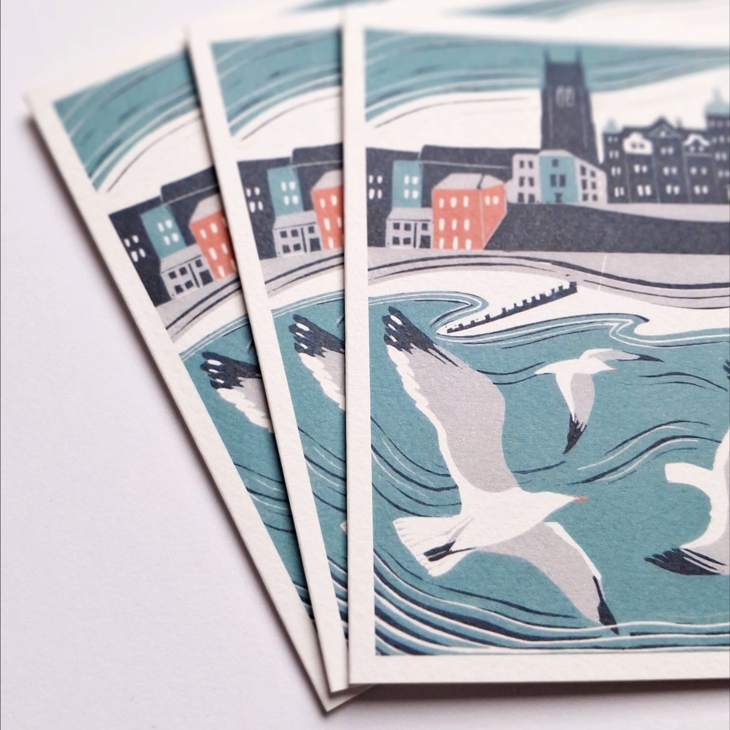 Cromer Gulls - Greetings Card