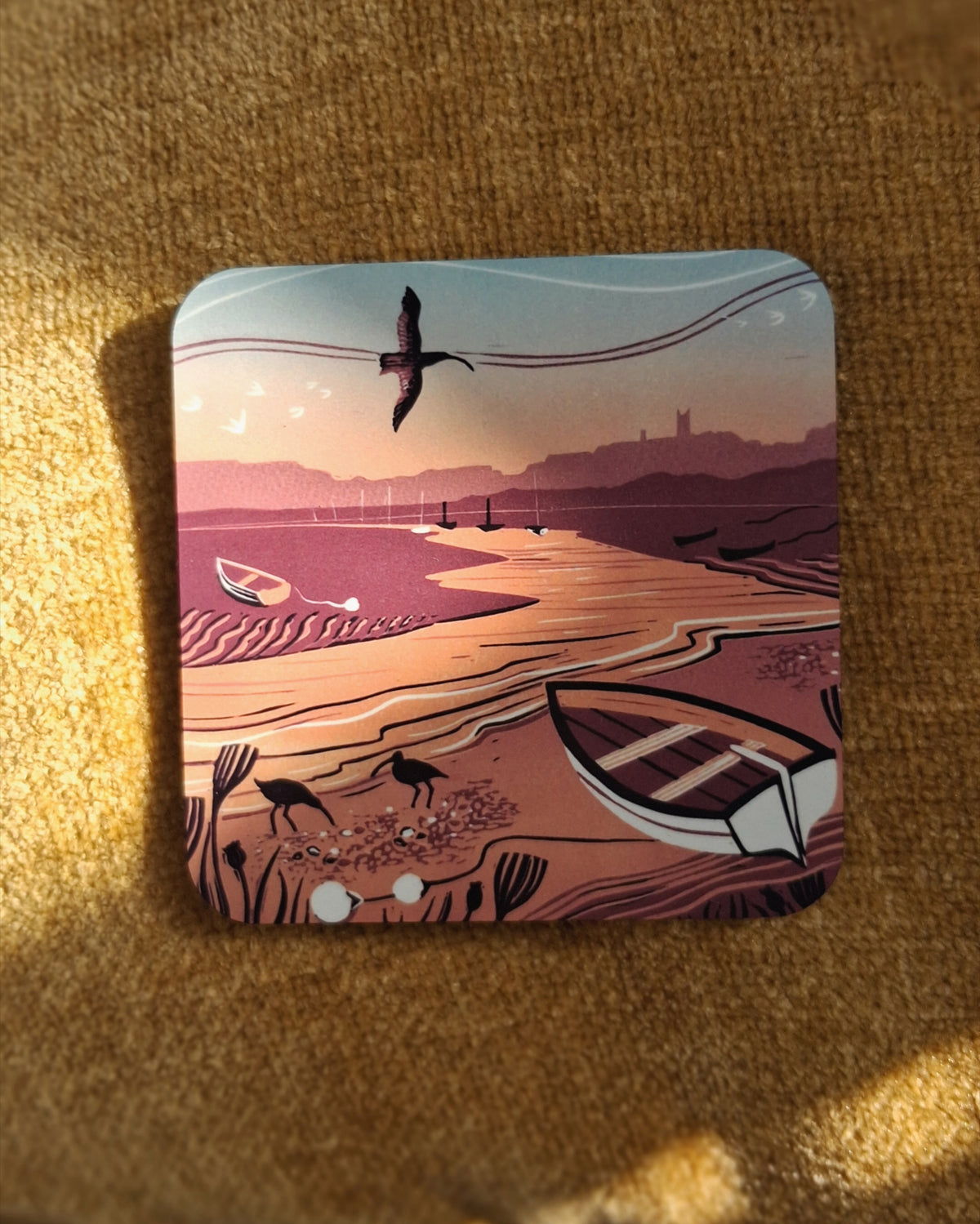 Morston Sunset Coasters - Individual or Set of 4