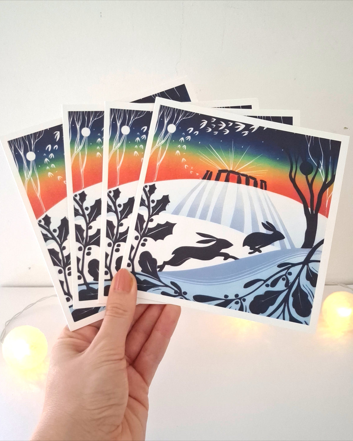Winter Solstice - Greetings Card | Christmas Card