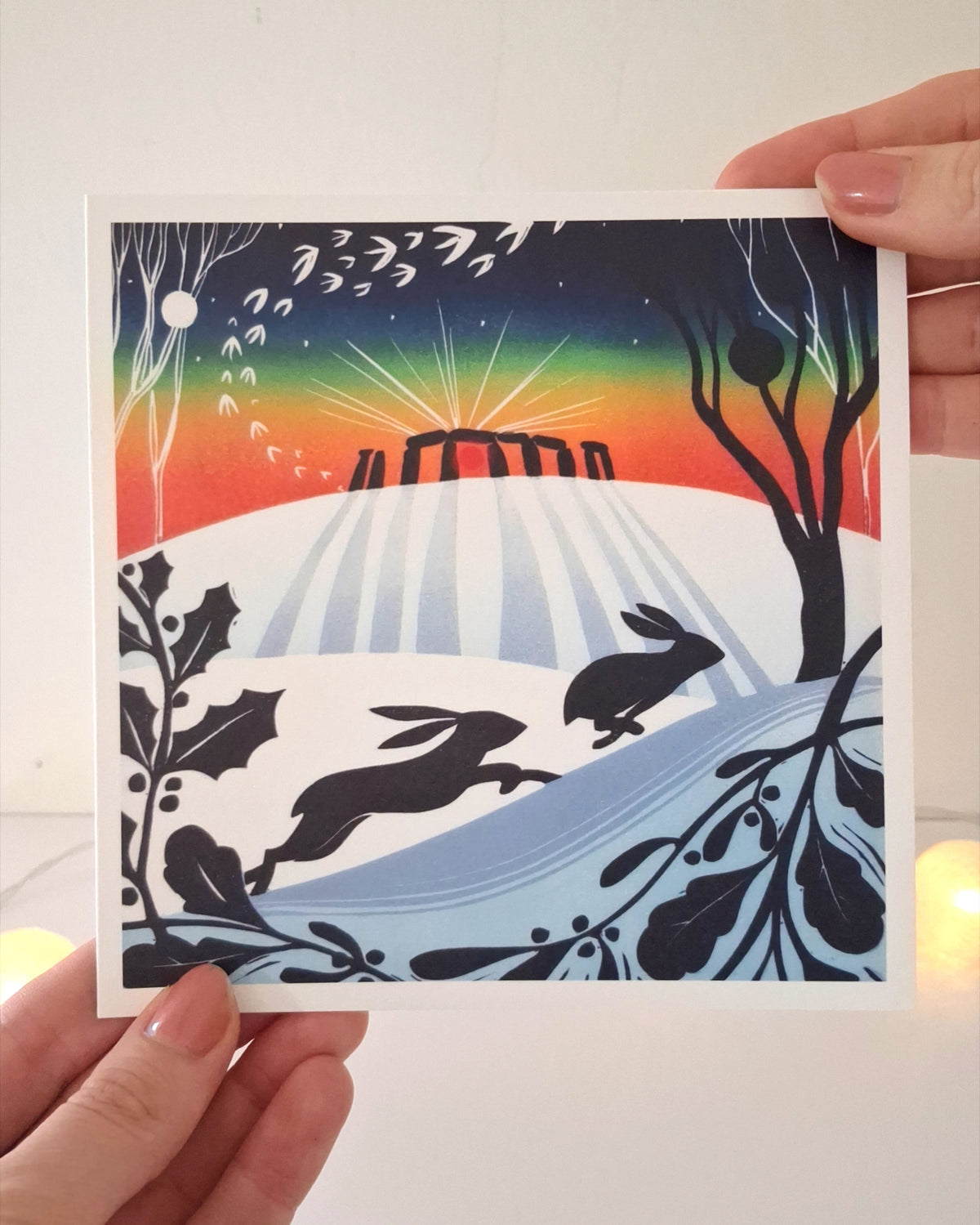 Winter Solstice - Greetings Card | Christmas Card