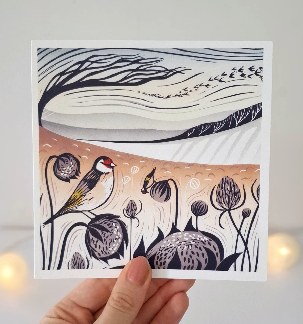 Afternoon Feast - Greetings Card | Christmas Card