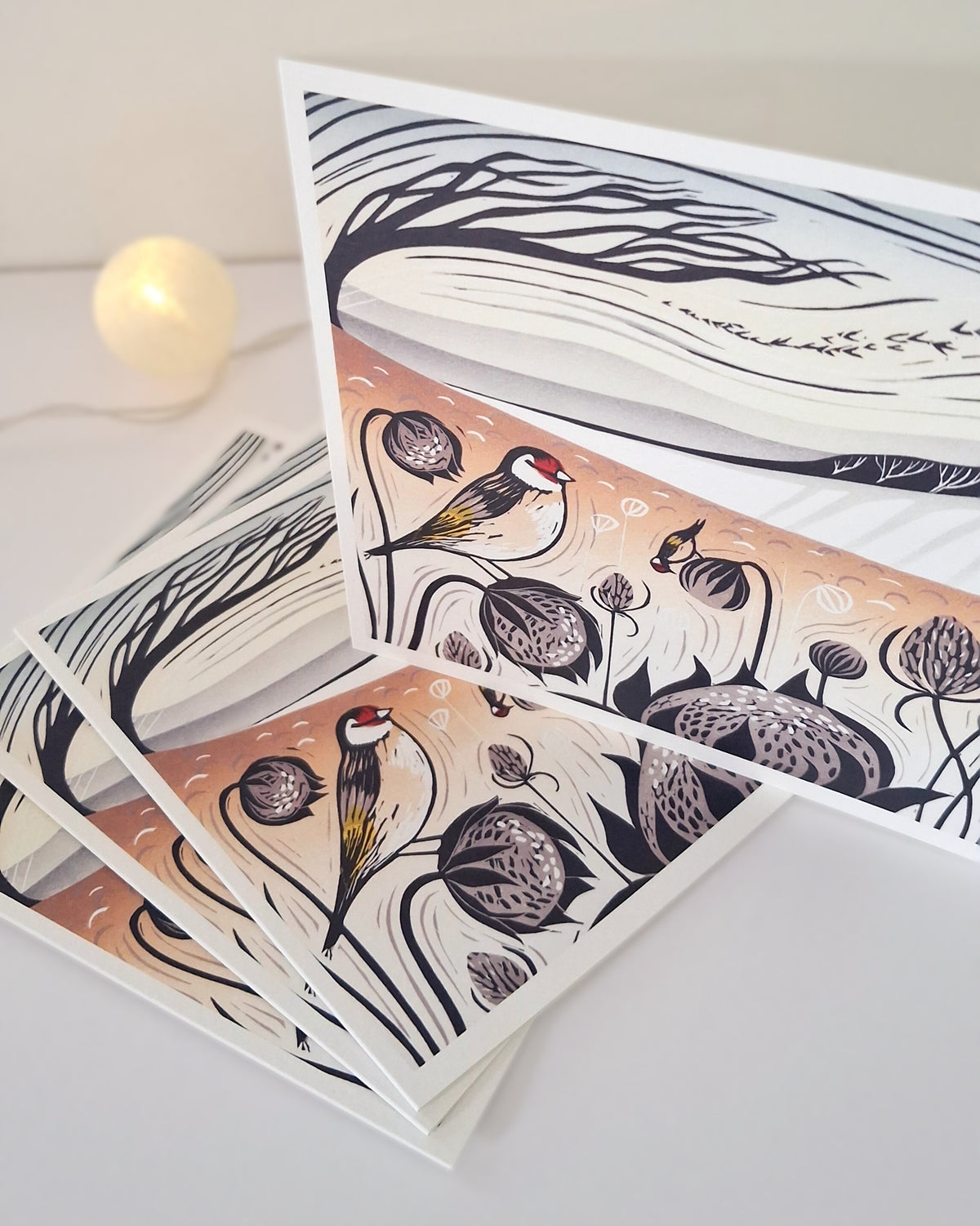 Afternoon Feast - Greetings Card | Christmas Card