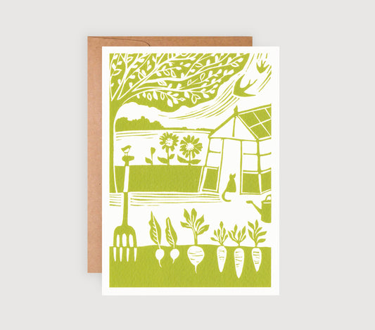 Summer Garden - Greetings Card