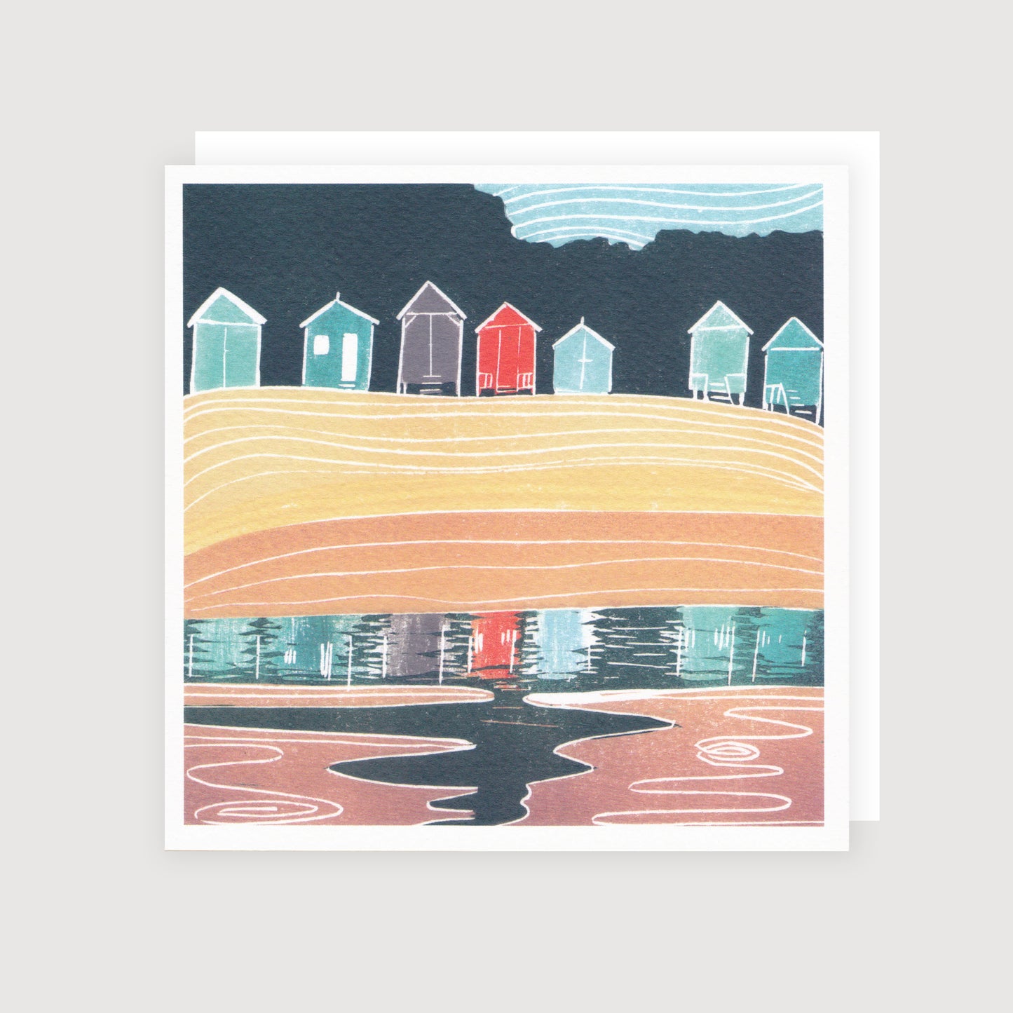 Wells Reflections - Greetings Card